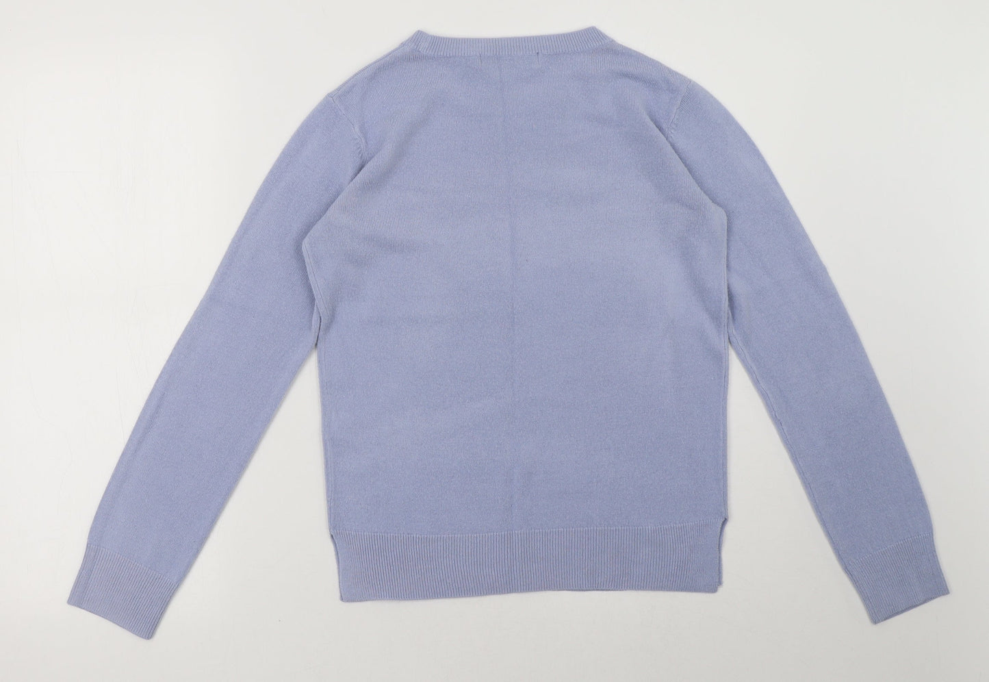 Womens UK Size 8 Marks and Spencer Purple Pullover Sweatshirt