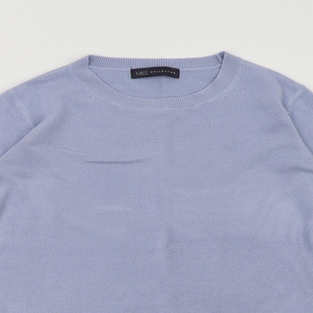 Womens UK Size 8 Marks and Spencer Purple Pullover Sweatshirt