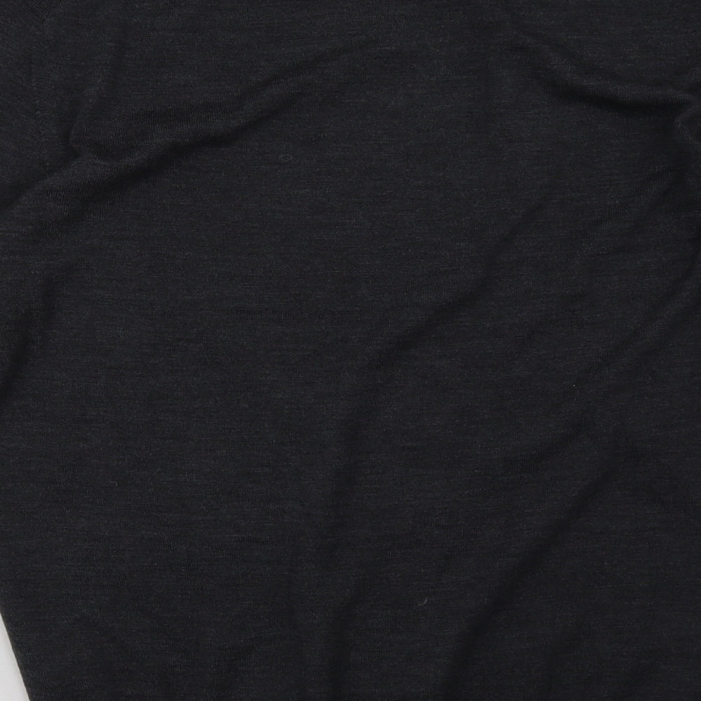 Mens UK Size L Marks and Spencer Grey Pullover Sweatshirt