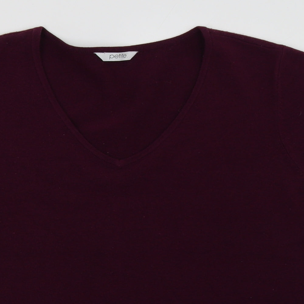 BHS Womens Red   Pullover Sweatshirt Size 18