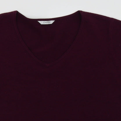 BHS Womens Red   Pullover Sweatshirt Size 18