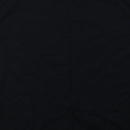 Mens UK Size L Gildan Black  T-Shirt