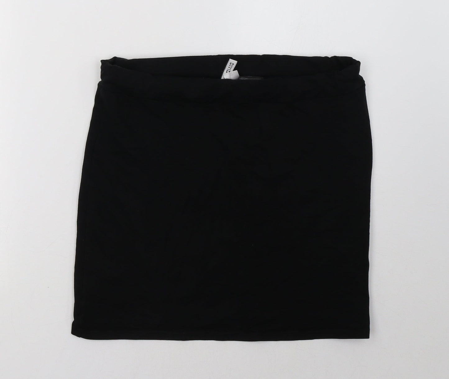H&M Womens Black   A-Line Skirt Size M