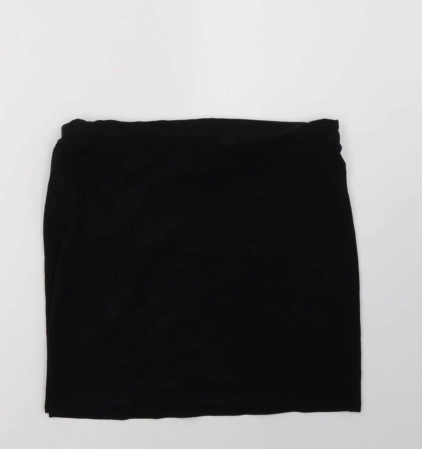 H&M Womens Black   A-Line Skirt Size M