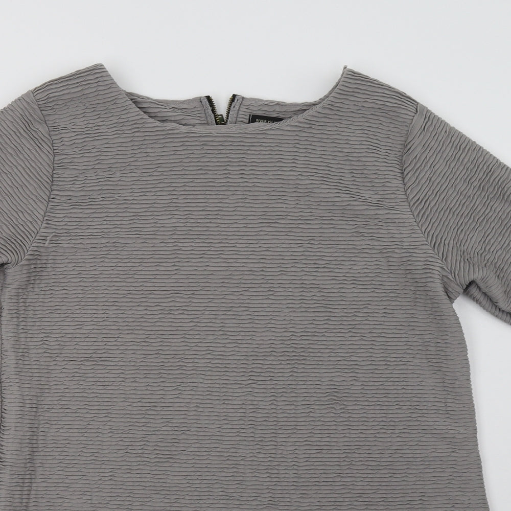 River Island Womens Grey   A-Line  Size 12