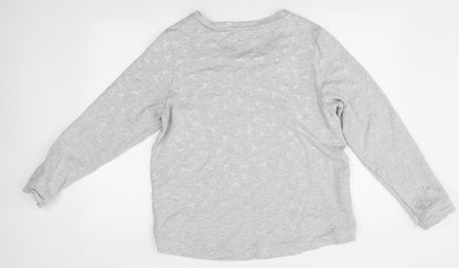 Womens UK Size L Oasis Grey Pullover Jumper