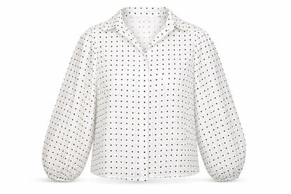 Womens UK Size 8 New Look White Basic Button-Up