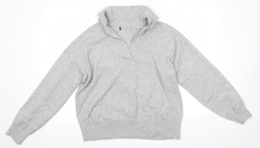 M&S Mens Grey   Pullover Jumper Size M