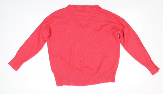 Primark Womens Pink   Pullover Jumper Size XS  - Oversized