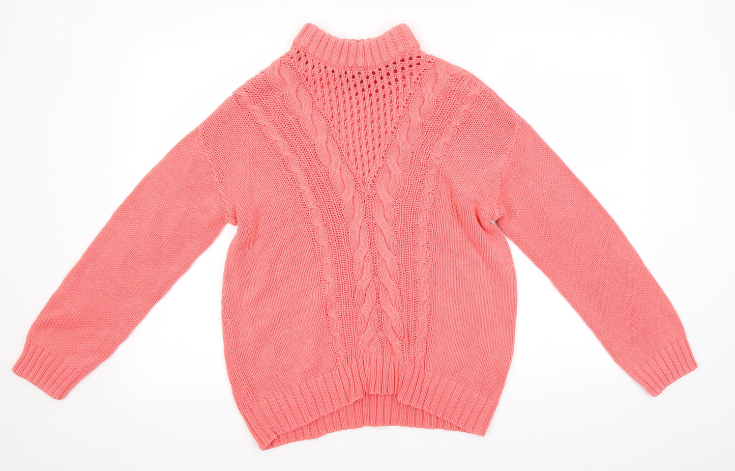 Womens UK Size 10 Dorothy Perkins Pink Pullover Jumper