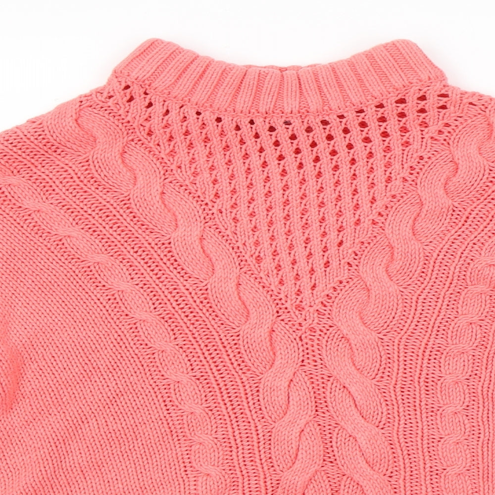 Womens UK Size 10 Dorothy Perkins Pink Pullover Jumper