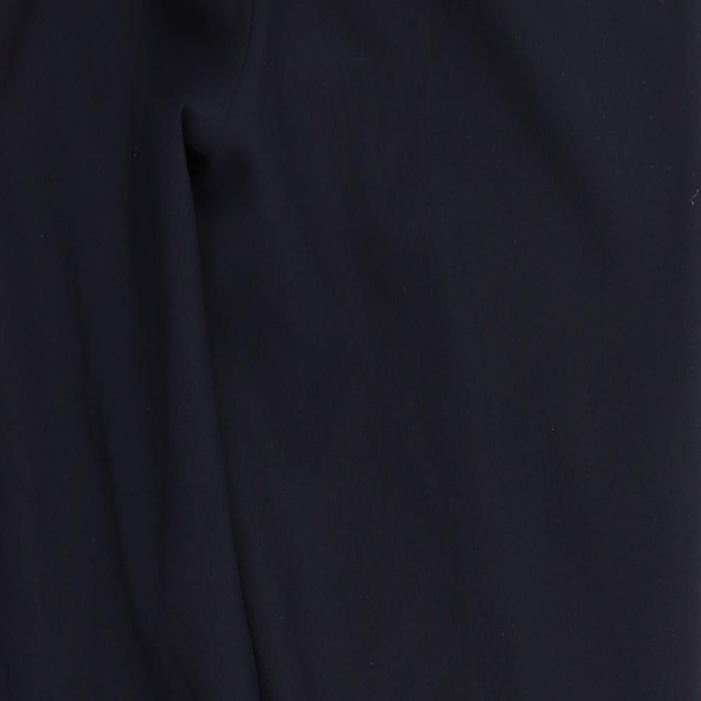 Womens UK Size 10 Sarah Hamilton Regular Fit Dress Pants Blue Trousers