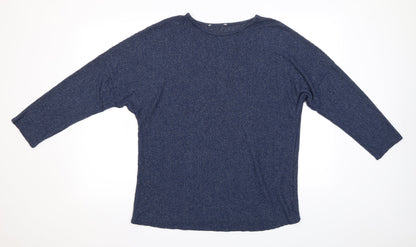George Womens Blue   Pullover Jumper Size L