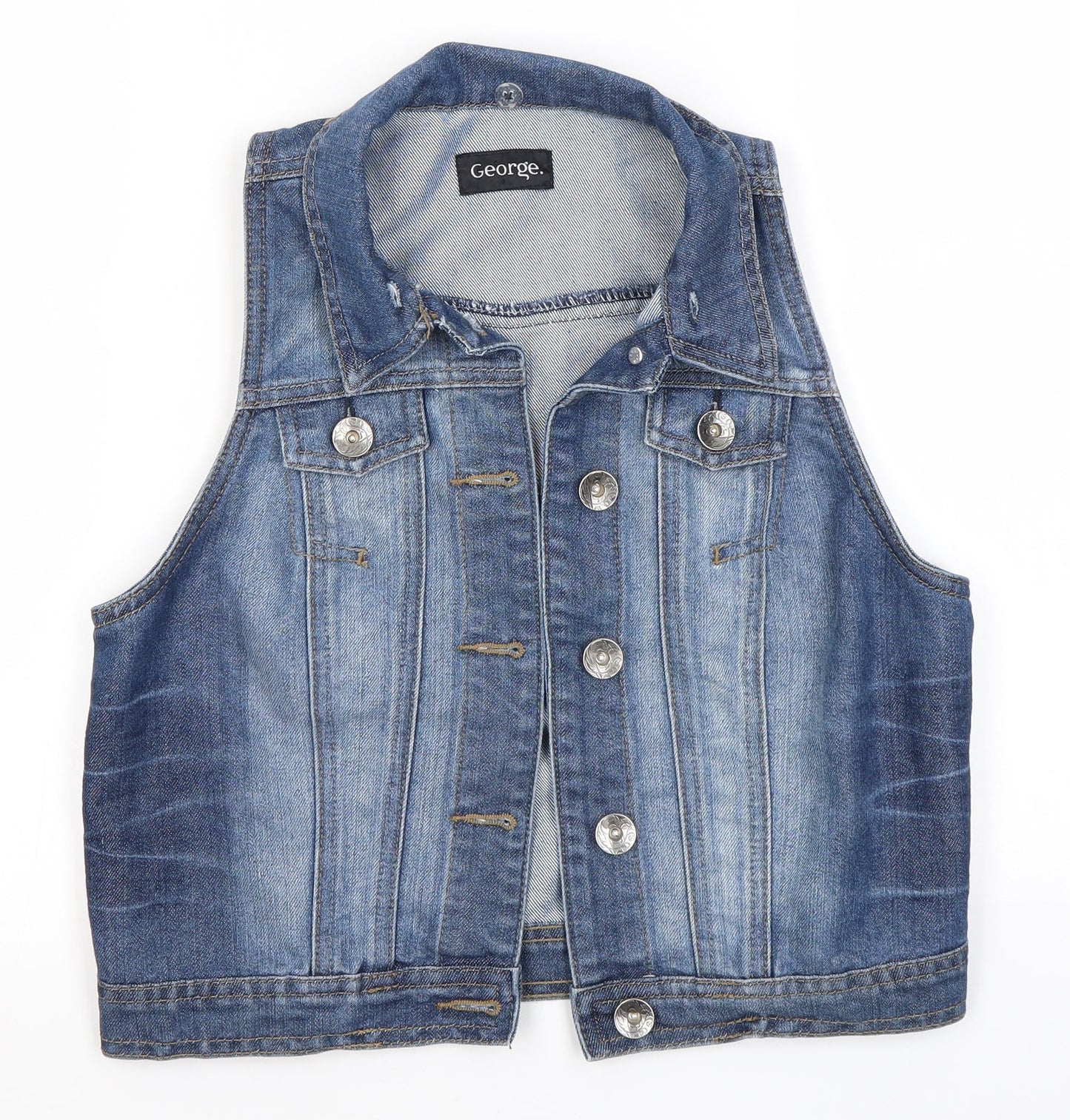 George Womens Blue   Jacket  Size 8