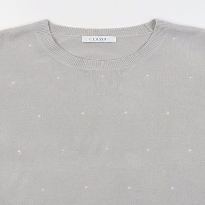 Womens UK Size 12 M&S Grey Pullover Jumper