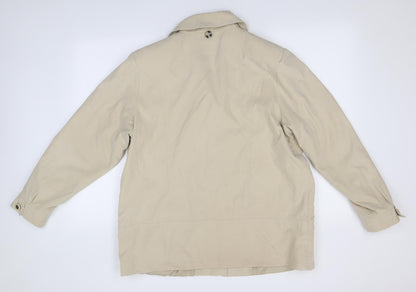 Vintage Creation Womens Beige   Overcoat Coat Size 16