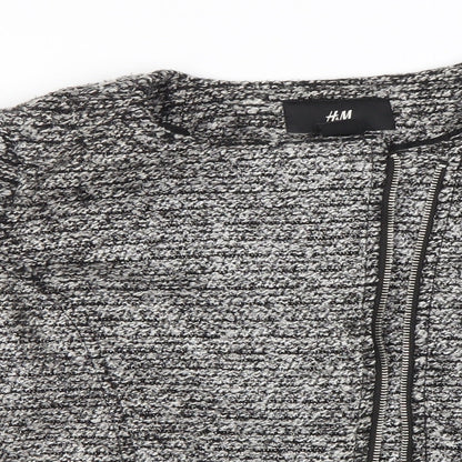 H&M Womens Grey   Jacket  Size 6