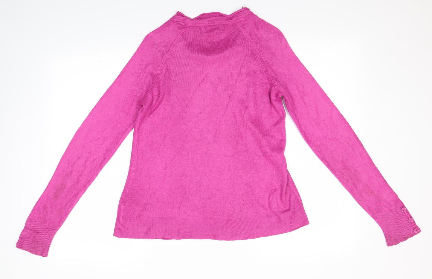 Womens UK Size 12 M&S Pink Pullover Jumper