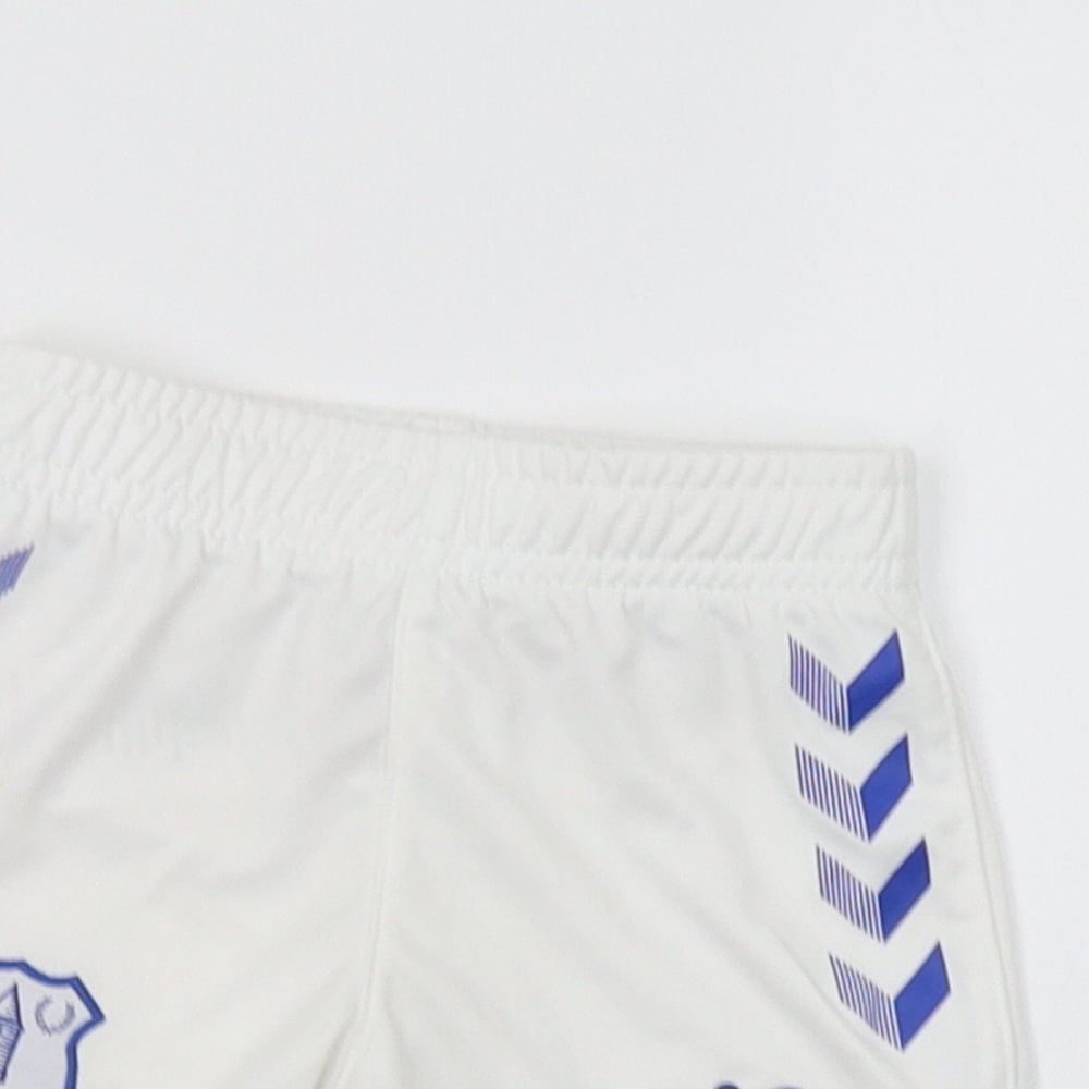 Hummel Baby White   Jogger Trousers Size 9-12 Months  - Everton FC