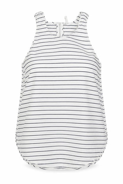 Womens UK Size L Stradivarius White Basic Tank