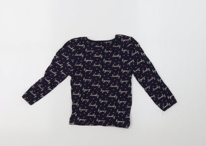 Primark Baby Blue Geometric  Basic T-Shirt Size 18-24 Months  - Lovely