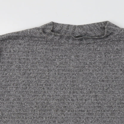 Nutmeg Womens Grey   Pullover Jumper Size 16