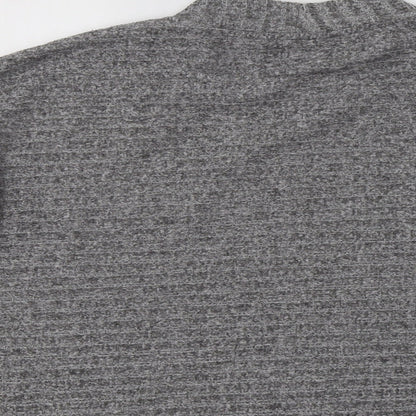 Nutmeg Womens Grey   Pullover Jumper Size 16