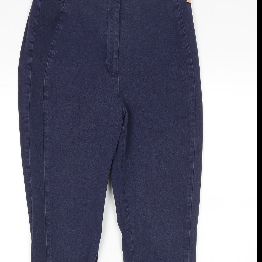 M&S Womens Blue   Skinny Jeans Size 12 L26 in