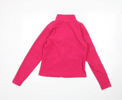 Miss Fiori Girls Pink   Full Zip Sweatshirt Size 13 Years