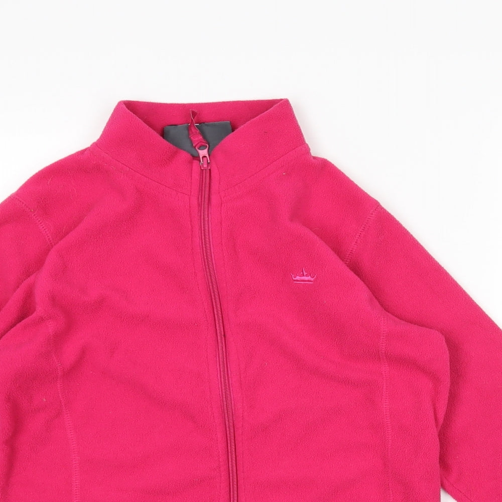 Miss Fiori Girls Pink   Full Zip Sweatshirt Size 13 Years