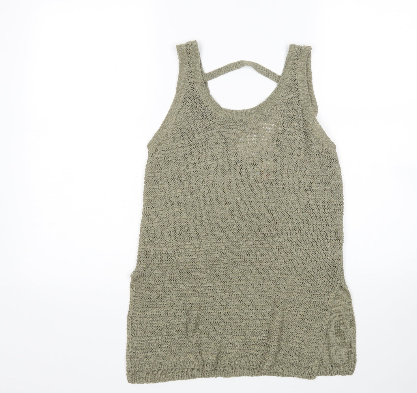 Lottie Womens Green   Vest Jumper Size 8