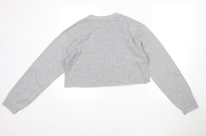 Womens UK Size S New Look Grey Pullover Jumper