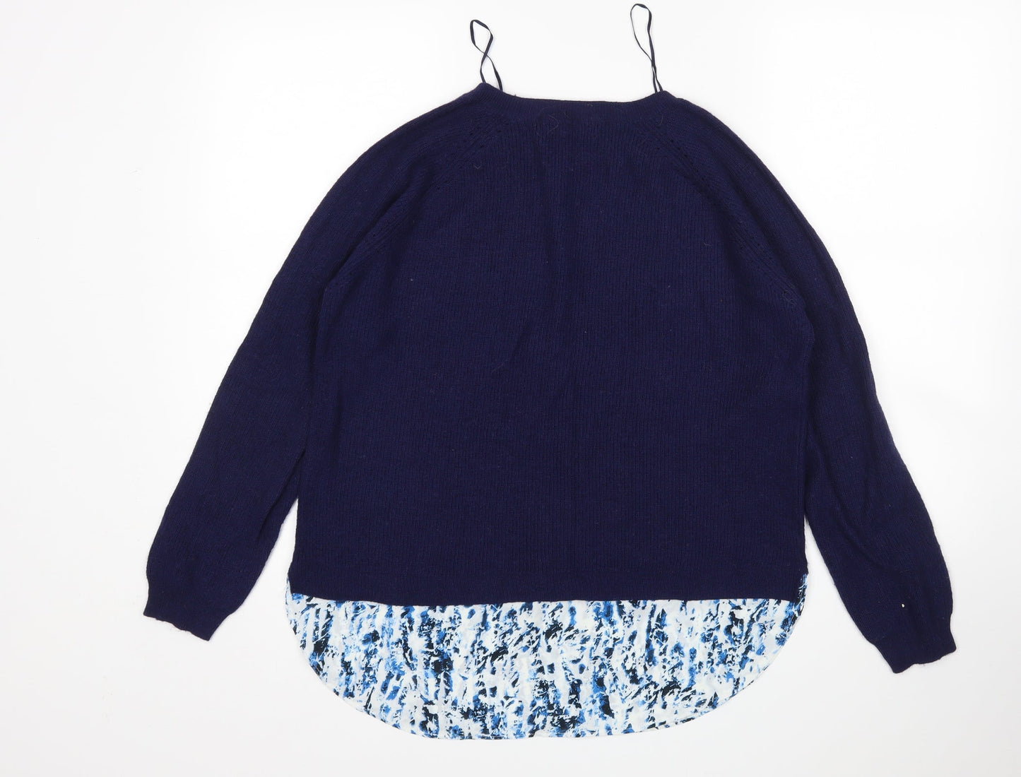 Womens UK Size 16 M&S Purple Pullover Jumper