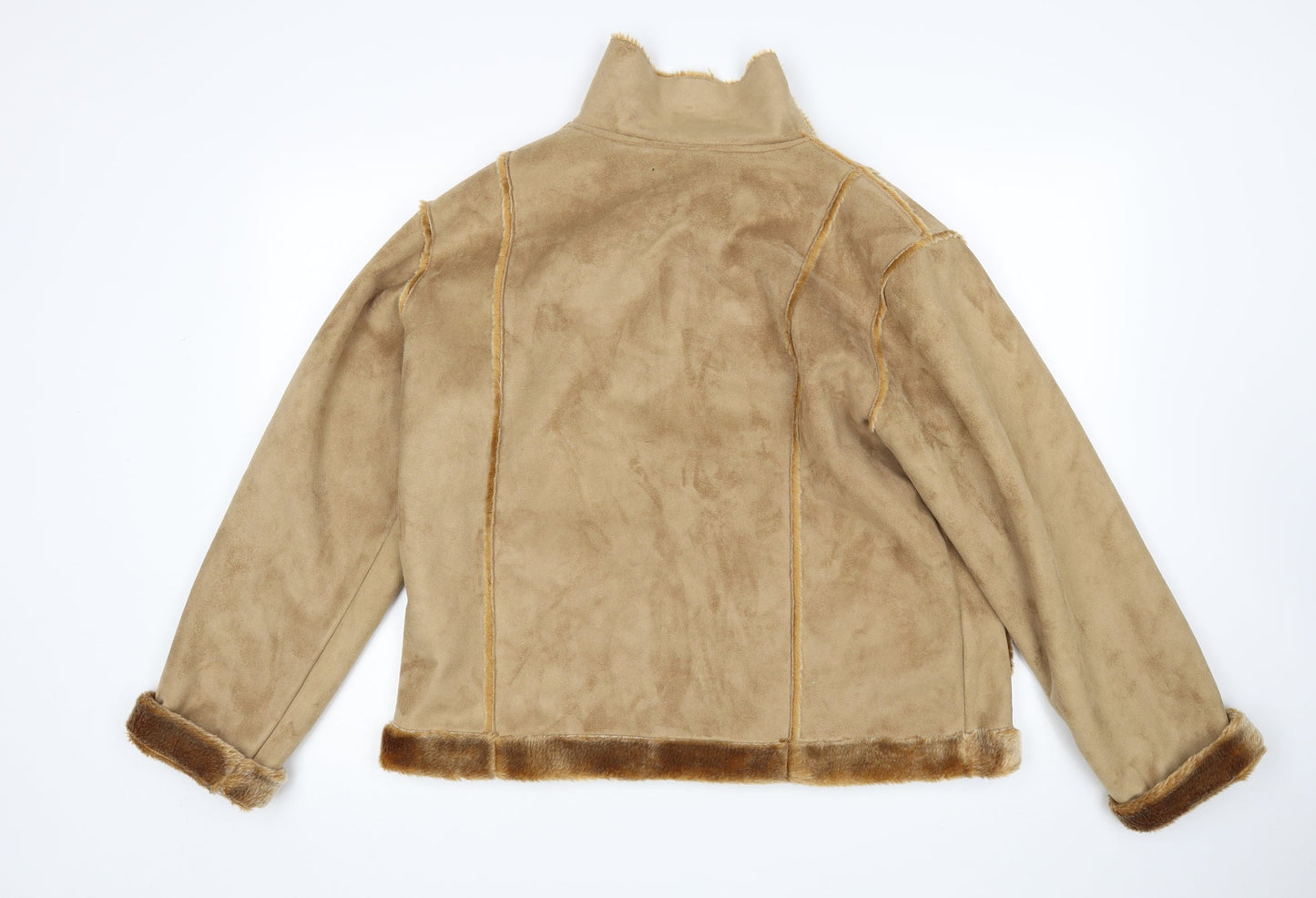 Womens UK Size L EWM Brown Jacket
