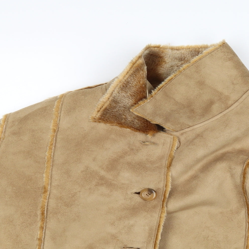 Womens UK Size L EWM Brown Jacket