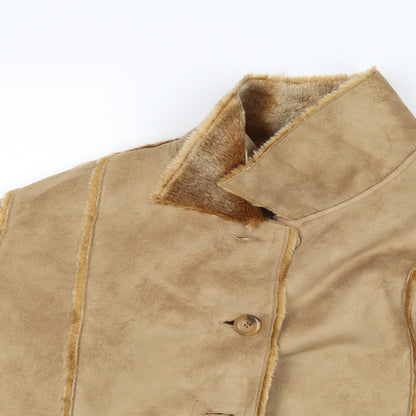 Womens UK Size L EWM Brown Jacket