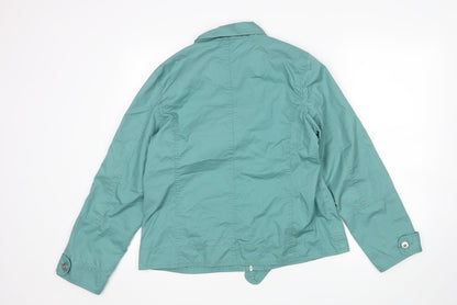Womens UK Size 14 Cherokee Green Jacket