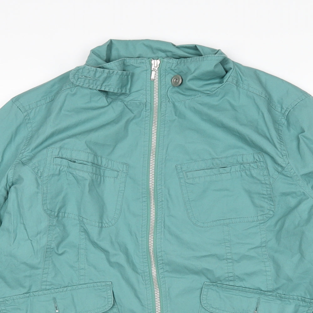 Womens UK Size 14 Cherokee Green Jacket