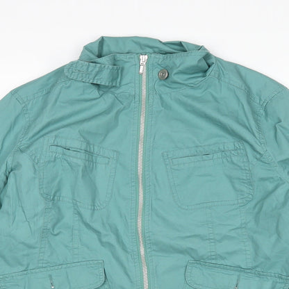 Womens UK Size 14 Cherokee Green Jacket