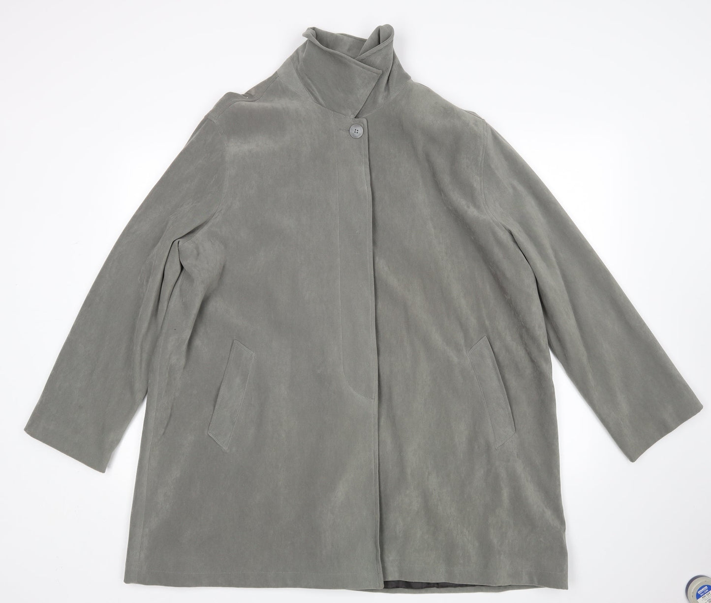 Principles Womens Green   Overcoat Coat Size M