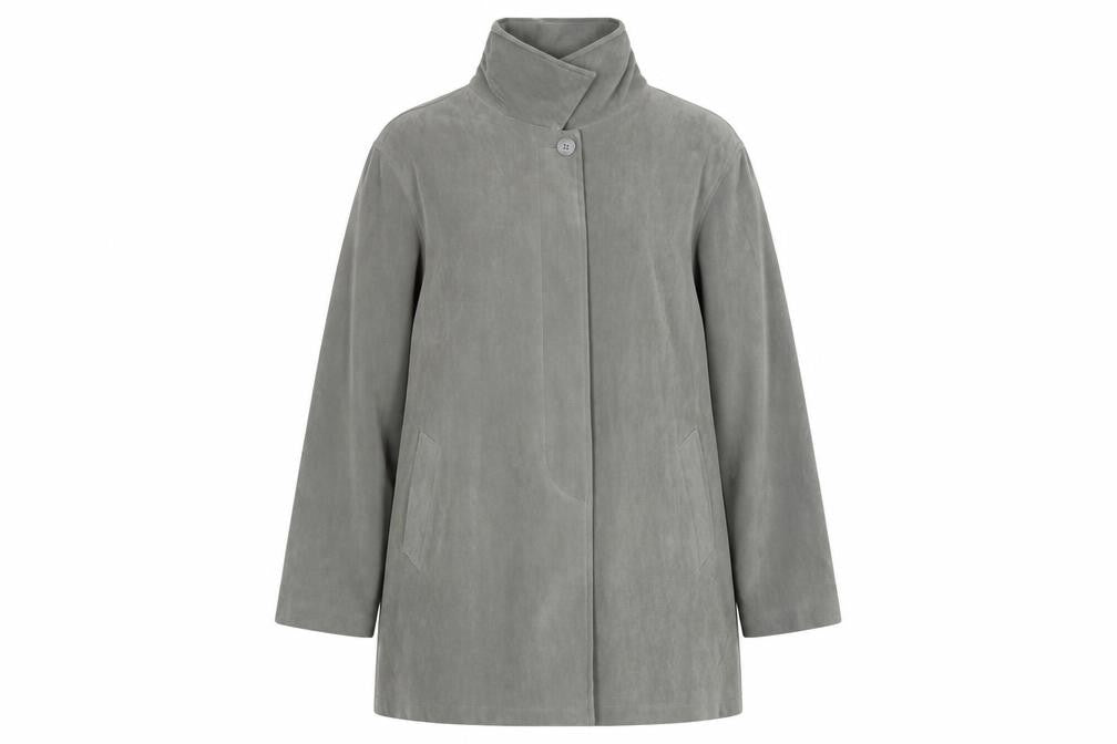Womens UK Size M Principles Green Overcoat