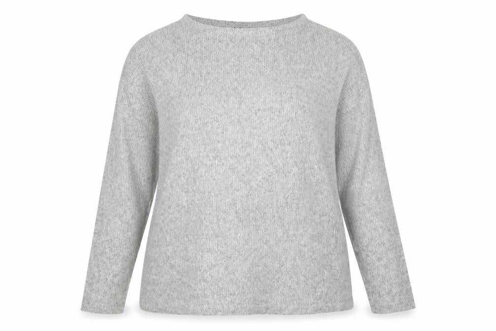 Womens UK Size 16 Avenue Grey Pullover Jumper