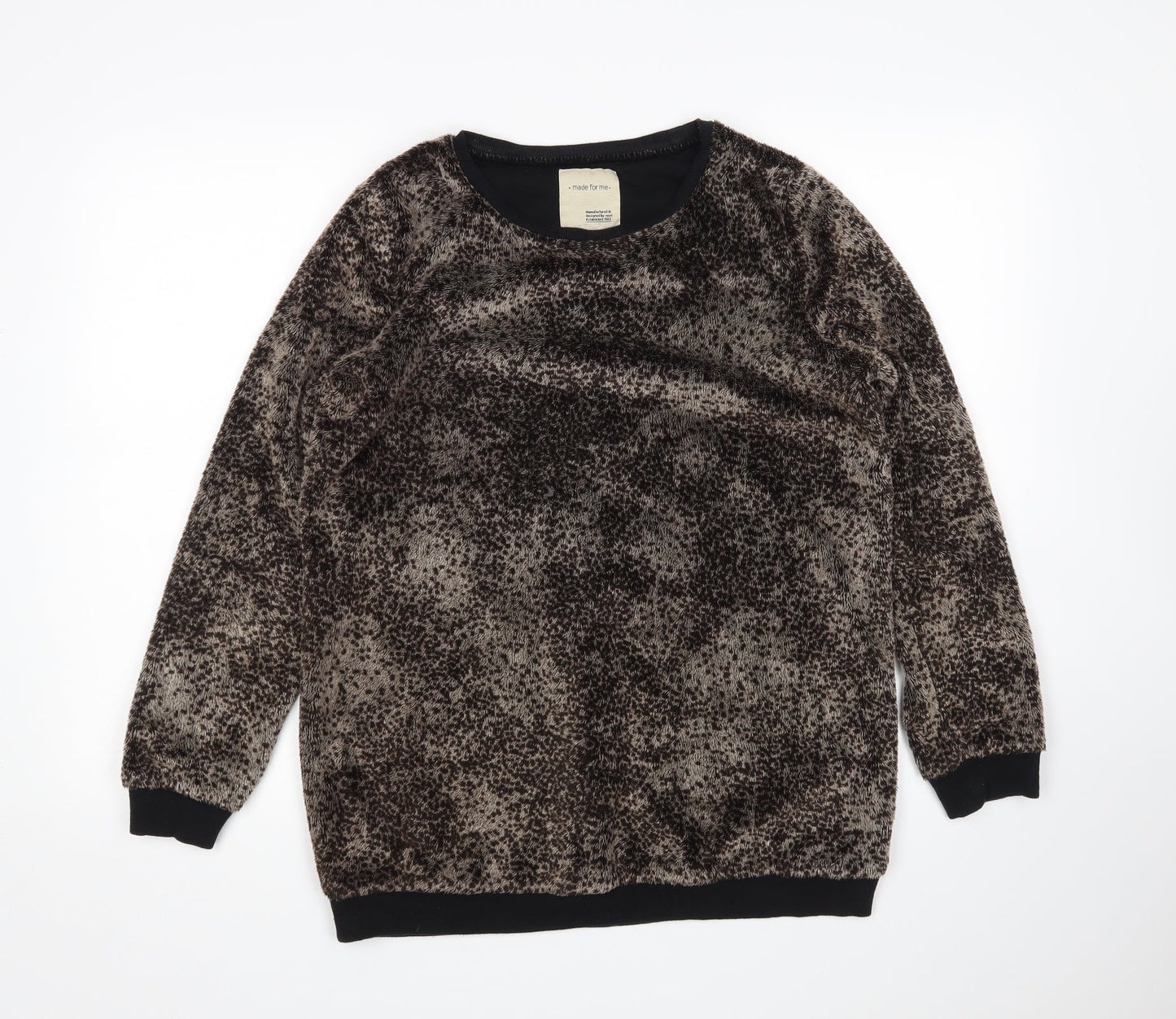 Womens UK Size 12 NEXT Brown Pullover Jumper