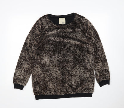 Womens UK Size 12 NEXT Brown Pullover Jumper