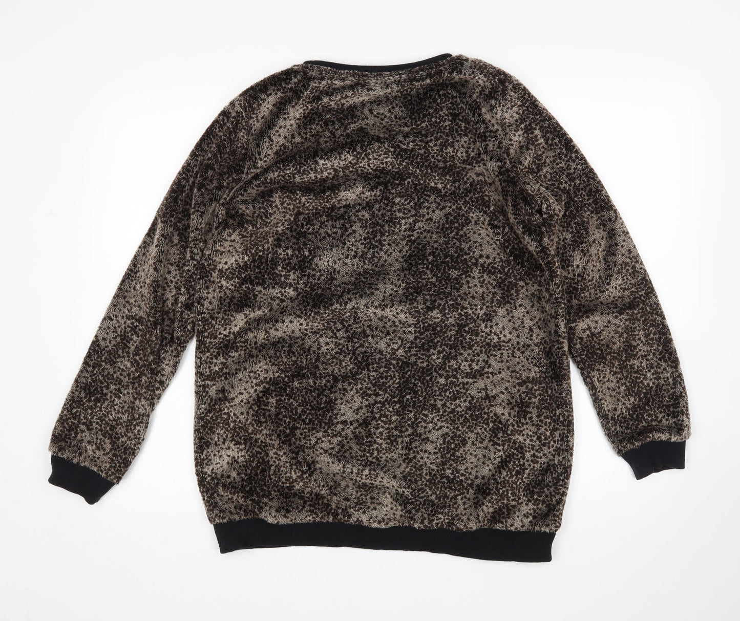 Womens UK Size 12 NEXT Brown Pullover Jumper