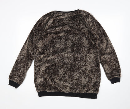 Womens UK Size 12 NEXT Brown Pullover Jumper