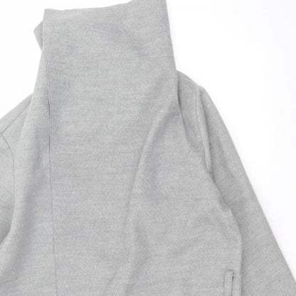 Boohoo Womens Grey   Jacket Coatigan Size 16