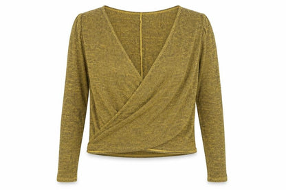 Womens UK Size 12 River Island Yellow Basic T-Shirt
