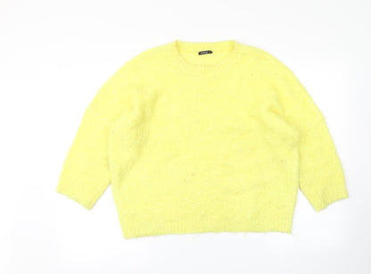 Womens UK Size 16 Roman Yellow Pullover Jumper