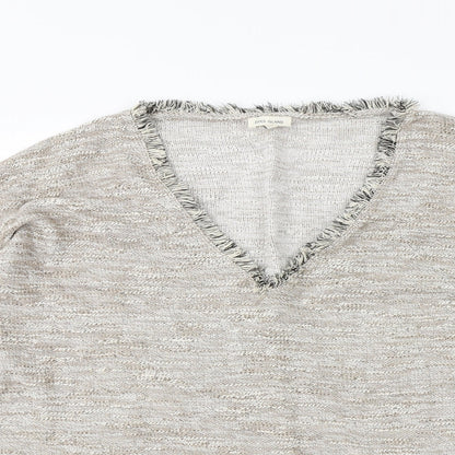 Womens UK Size 8 River Island Beige Pullover Jumper